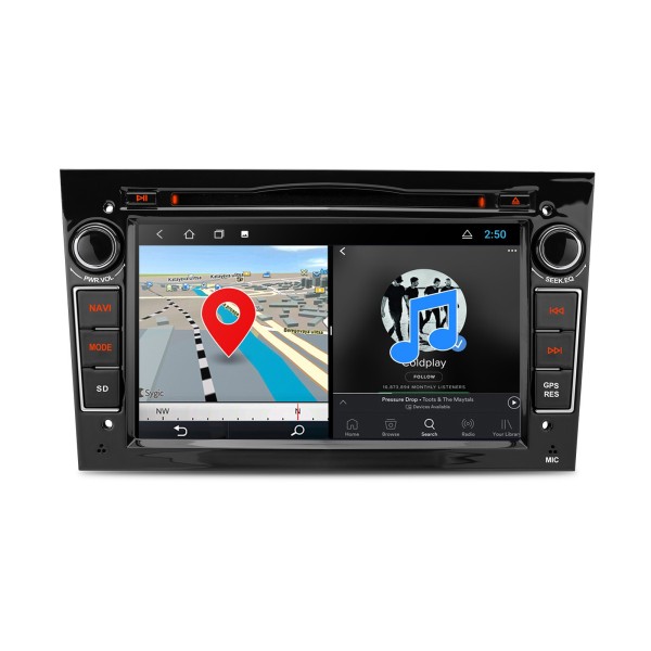 RADIO OPEL Astra (H) / Corsa (D) / Vivaro / Meriva / Vectra / Zafira (B) PRETO