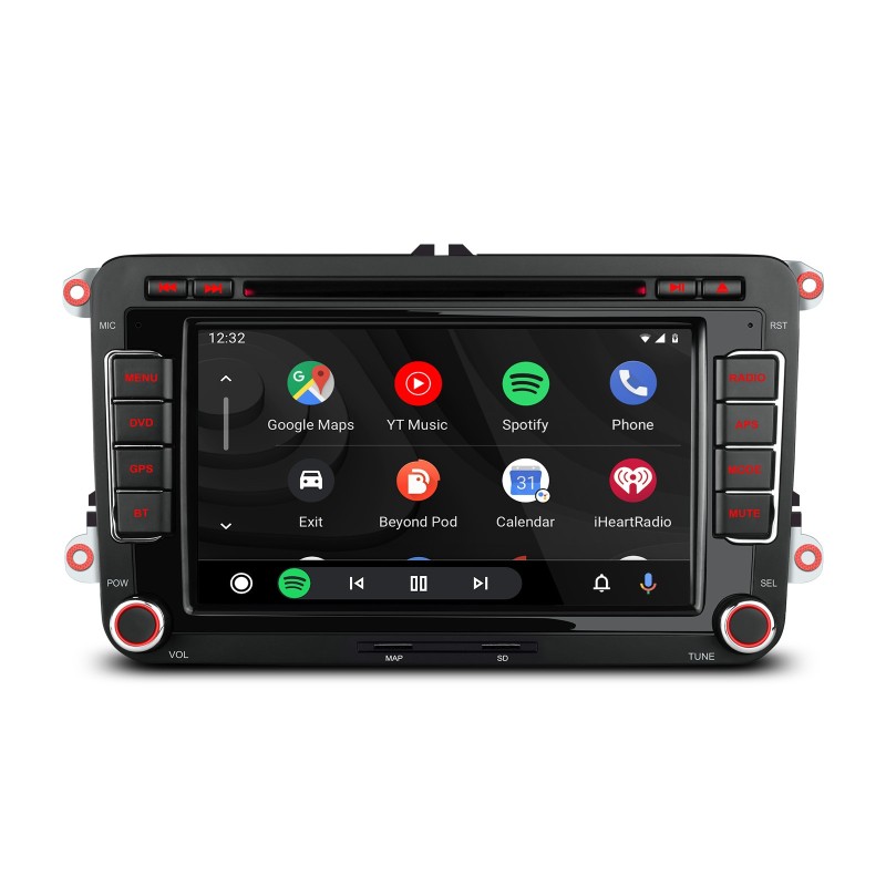 Android Auto Carplay Headunit para Seat León Mk2 Alhambra Altea