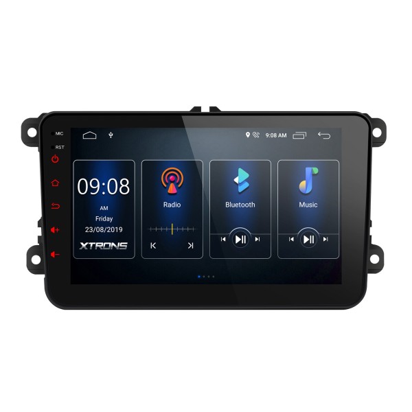 RÁDIO VW - VOLKSWAGEN Amarok, Beetle, Bora, Caddy, EOS, Golf, Jetta, Passat, Polo, Scirocco, Sharan, Touran, Tiguan, T5 2GB 16GB