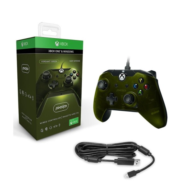 Comando Xbox One - Wired  Verde - Licenciado