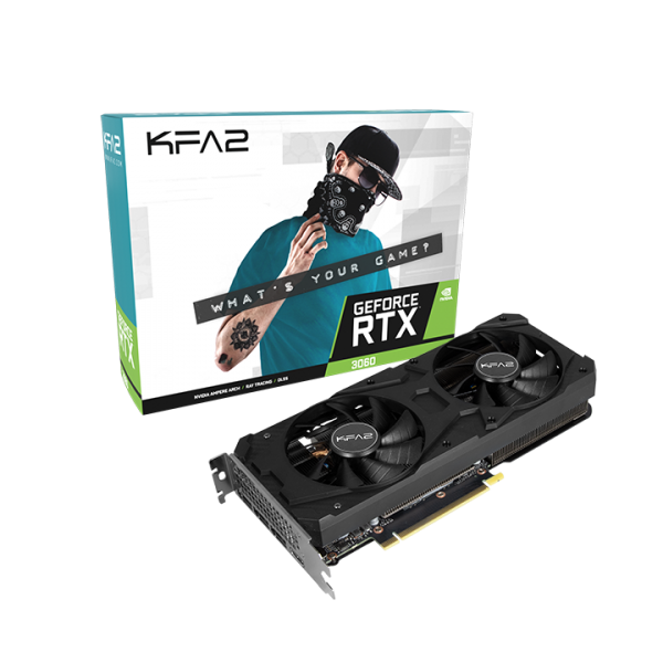 KFA2 GeForce RTX 3060 (1-Click OC) LHR 12GB GDDR6