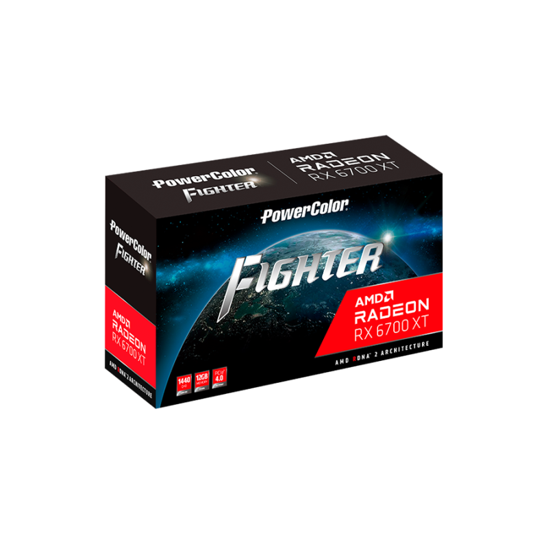 Fighter AMD Radeon™ RX 6700 XT 12GB GDDR6 - PowerColor