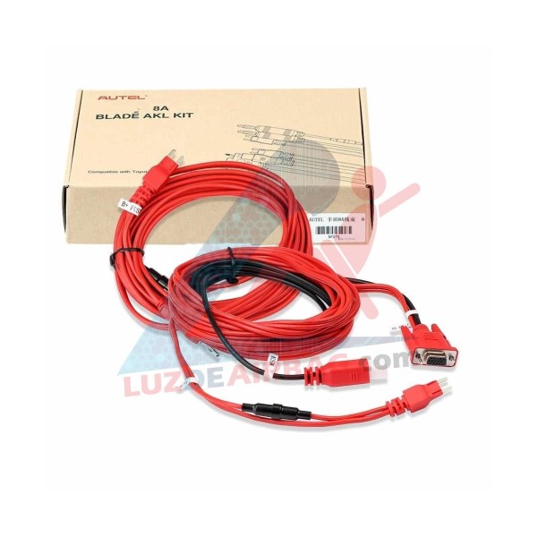 Autel Kit de Cabos Toyota 8A - todas as chaves perdidas, sistema de Lamina