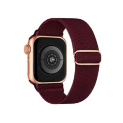 Pulseiras Elásticas de Nylon de Tecido Macio para Apple Watch 42/44/45/46/49mm