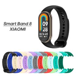 Pulseira de Silicone Xiaomi Smart Band 8 / Smart Band 9 / Smart Band 10