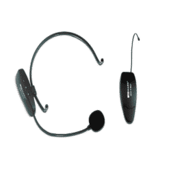 Megatek sistema de microfone sem fio de cabeça MWH 5 MKII