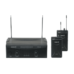 Megatek sistema de microfone sem fio WORK PRO WR 204/2